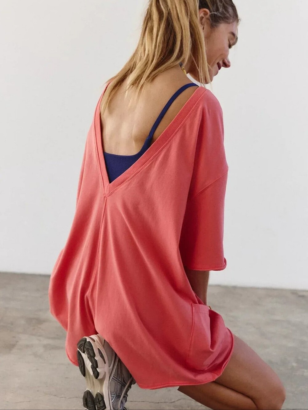 Free People Coral Pink Hot Shot